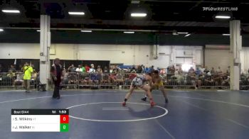 Match - Sampson Wilkins, Vt vs Joseph Walker, In