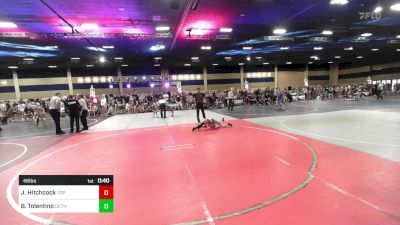 46 lbs Semifinal - Jameson Hitchcock, Top Notch WC vs Benjamin Tolentino, Dethrone