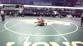 170 lbs 1st Place Match - Abigail Henderson, Kuna vs Gracelynn Farrand, Caldwell