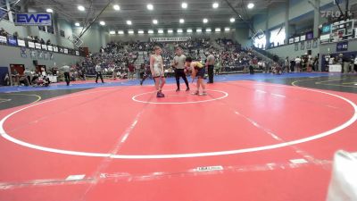 120 lbs Rr Rnd 3 - Caden Russell, Oklahoma vs Brayden Mangum, Springdale Youth Wrestling Club