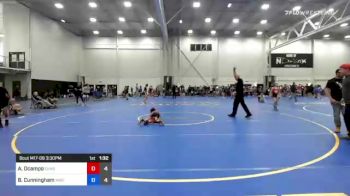 67 lbs Quarterfinal - Ava Ocampo, Charlies Angels Pink vs Brynn Cunningham, Misfits Kick Start