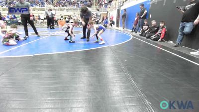 46 lbs Final - Stetson Manuel, Newkirk Takedown Club vs Camden Holden, Ponca City Wildcat Wrestling