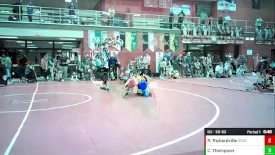 8U - 58-63 Quarters - Udell Markham Jr vs Remington Barkley, Mishawaka Wrestling Club