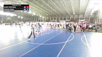 104-109 lbs Round 1 - Scout Stephens, Sanderson Wrestling Academy vs Natalia Good, Sanderson Wrestling Academy