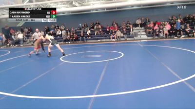 165 lbs Champ. Round 1 - Cash Raymond, Augustana (SD) vs Aaden Valdez, Adams State