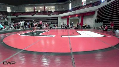 145 lbs Consolation - Adlee Finn, Tuttle HS Girls vs Jenna Eberle, Jay High School