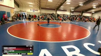 157B Quarterfinal - Trey Carter, Alliance vs Keen Coffman, Niobrara County