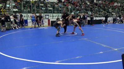 138 lbs Cons. Sub-semis - Jaxson Page, BTWC vs Corky Boucher, Ubasa Trained