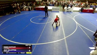 77 lbs Quarterfinal - Owen Eastham, California vs Riot Vallotton, California