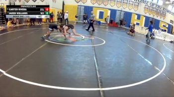113 lbs Cons. Semi - Jaden Williams, Wellington Community Hs vs Carter Rivera, St Cloud