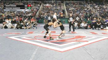 1A/2A 120 Semifinal - Brayden Waneroik, North East Carolina Preparatory School vs Adair Panama, Robbinsville