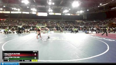 220 lbs Cons. Round 6 - Malcolm Duthie, Post Falls vs Preston Colvin, Skyline