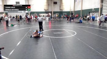 70 lbs Quarterfinal - Ronald Bothwell, Sherman Challengers vs Cohen Cisco, GI Grapplers