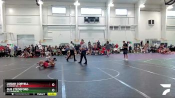 126 lbs Round 4 (8 Team) - Gus Stedeford, All American vs Josiah Coryell, Glasgow WA