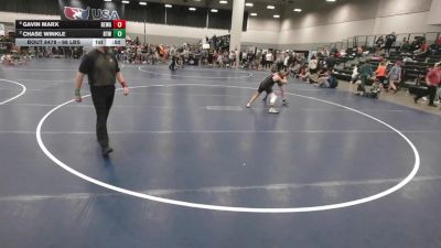 98 lbs 7th Place Match - Gavin Marx, Berge Elite Wrestling Academy vs Chase Winkle, Best Trained Wrestling