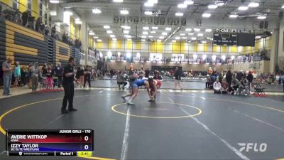 170 lbs Round 1 - Averie Wittkop, Iowa vs Izzy Taylor, DC Elite Wrestling