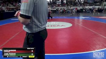 6A 157 lbs Cons. Round 3 - Alex Barrere, Buckhorn vs Cage McIsaac, Mortimer Jordan HS