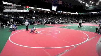 80 lbs Cons. Round 1 - Gannon Roark, WRN2 vs Hunter Stidham, CPWA