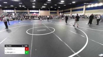 106 lbs Consi Of 16 #2 - Jayden Preston, Live Training vs Jack Albright, Iron Eagles WC