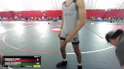 144 lbs Round 2 (6 Team) - Gabrien Callies, Rochester Century vs Geneseo Athlete, Cumberland