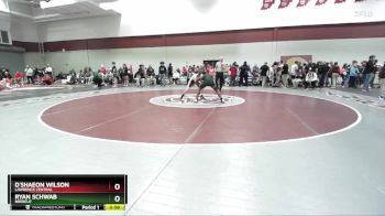 126 lbs Champ. Round 2 - D`Shaeon Wilson, Lawrence Central vs Ryan Schwab, Brebeuf