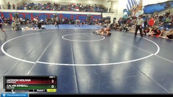 182 lbs Cons. Round 2 - Calvin Kimball, Vallivue vs Jackson Holman, Sandpoint