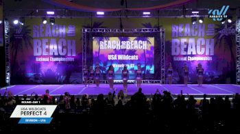 USA Wildcats - Perfect 4 [2024 L4 - U16 Day 1] 2024 ACDA Reach the Beach Cheer Grand Nationals