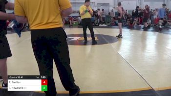 132-E lbs Consi Of 16 #1 - Ryan Smith, KY vs Chance Newsome, OH