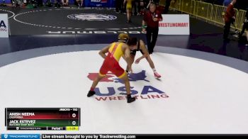152 lbs Champ. Round 2 - Anish Neema, California vs Jack Estevez, Butcher Shop Boyz