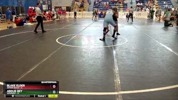 285 lbs Quarterfinals (8 Team) - Blake Elder, Jensen Beach vs Abdur Bey, Somerset