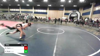 130 lbs Consi Of 32 #1 - Rochelle Clark, Ka Mana Nui Wr Ac vs Hailey Ryan, Team Thunder WC