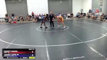 165 lbs 4th Wrestleback (16 Team) - Emmett Shedek, Iowa vs Chaney Lewis Jr., Pennsylvania Red