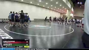 106 lbs Round 1 (10 Team) - Quinn Gaca, Ohio Titan Red vs Luke Stuckman, MXW Black