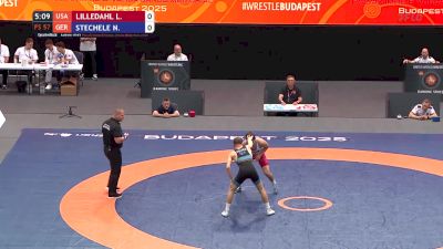 57 kg Quarterfinal - Luke Lilledahl, USA vs Niklas Stechele, GER