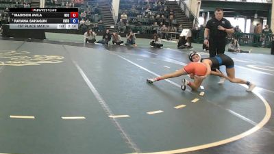 103 lbs 1st Place Match - Rayana Sahagun, Grand Valley State vs Madison Avila, North Central College