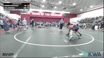112 lbs Rr Rnd 2 - Andrew Burchardt, Perry Wrestling Academy vs Cael Gensman, Cowboy Wrestling Club