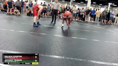 210 lbs Round 2 (6 Team) - Malachi Courtois, Revolution Elite vs Anthony Trainor, Orchard South WC