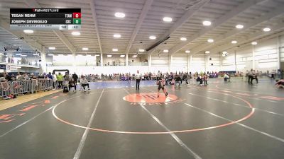 77 lbs Consi Of 8 #1 - Tegan Rehm, Team Tugman vs Joseph DeVirgilio, Cbc Wc