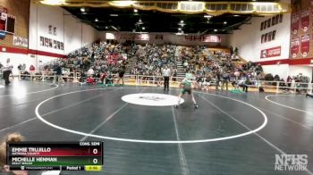 100 lbs Cons. Semi - Emmie Trujillo, Natrona County vs Michelle Henman, Kelly Walsh