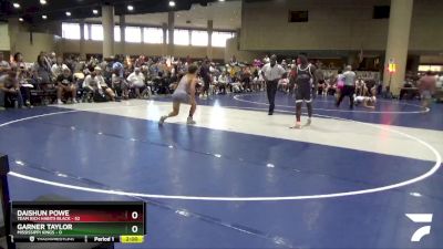 165 lbs Round 1 (6 Team) - Daishun Powe, Team Rich Habits Black vs Garner Taylor, Mississippi Kings