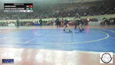 118 lbs Consi Of 32 #2 - Zander Haney, Poteau vs Steven (Stevie) Hawkins, Noble Takedown Club