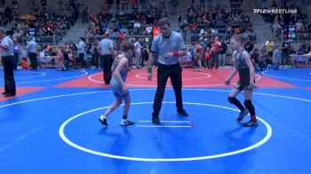 70 lbs Prelims - Corbie Buffington, Spiro Bulldogs vs Tessa Inks, Pryor Elementary Wrestling