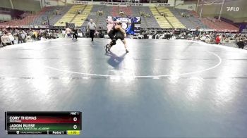 165 lbs Quarterfinal - Jaxon Busse, Sarbacker Wrestling Academy vs Cory Thomas, Michigan