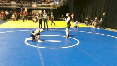 5A 145 lbs Quarterfinal - Taylor Martell, Georgetown vs Annika Ovalle, La Vernia