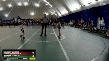 48 lbs Quarterfinal - Vincent Switzer, Lakeview Wrestling Club vs Gunner Kowalski, Rush