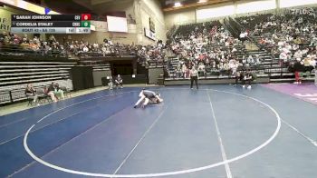 6A 135 lbs Champ. Round 1 - Cordelia Staley, Corner Canyon vs Sarah Johnson, Cedar Valley
