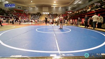 85 lbs Consi Of 8 #2 - Arthur Pruitt, Warhorse Wrestling Club vs Kiowa Andrews, Berryhill Wrestling Club