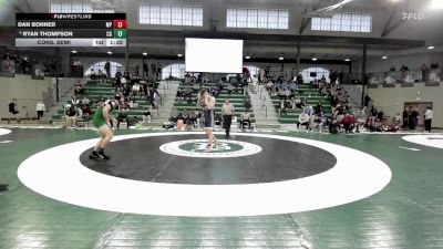 165 lbs Cons. Semi - Dan Bonner, Malvern Prep vs Ryan Thompson, Cardinal Gibbons