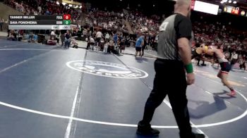 5A 175 lbs Cons. Round 1 - Tanner Miller, Pocatello vs Saia Fonohema, Bonneville