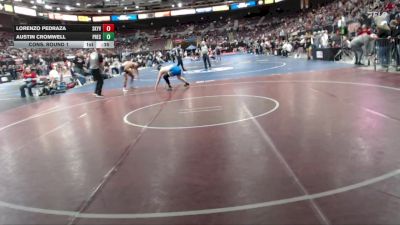 5A 165 lbs Cons. Round 1 - Austin Cromwell, Preston vs Lorenzo Pedraza, Skyview